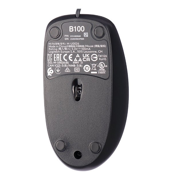 موس لاجیتک B100