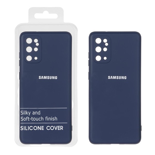 قاب نیو سیلیکون محافظ لنزدار RFF مدل Samsung Galaxy S20 Plus - سرمه ای (پک دار)
