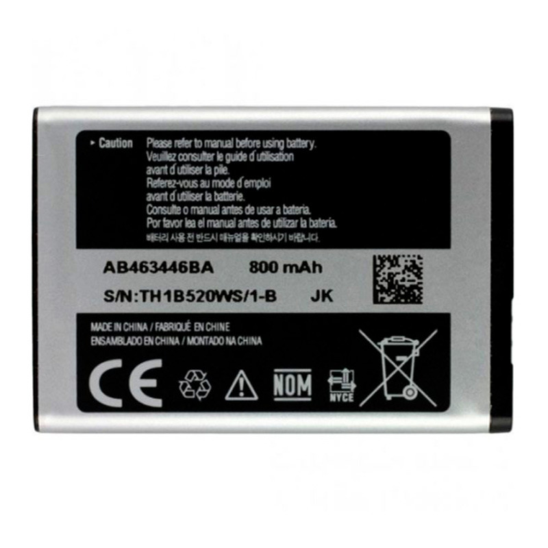 باتری موبایل اورجینال سامسونگ Samsung E250 AB463446BA بسته 10 عددی