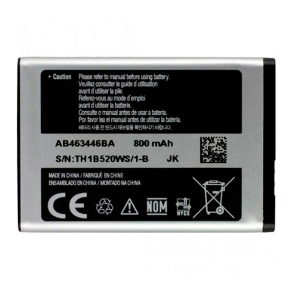 باتری موبایل اورجینال سامسونگ Samsung E250 AB463446BA بسته 10 عددی