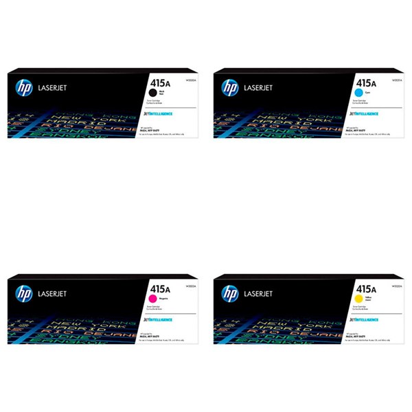 کارتریج لیزری رنگی HP LaserJet 415A بسته 4 عددی