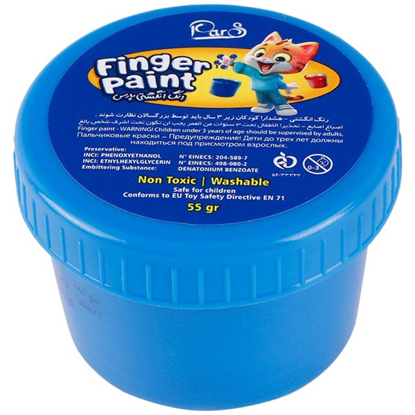 رنگ انگشتی 6 رنگ پارس Pars