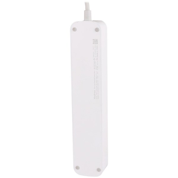 چند راهی 3 خانه ارت دار هادرون P323 با کابل 1.8 متری + شارژر USB