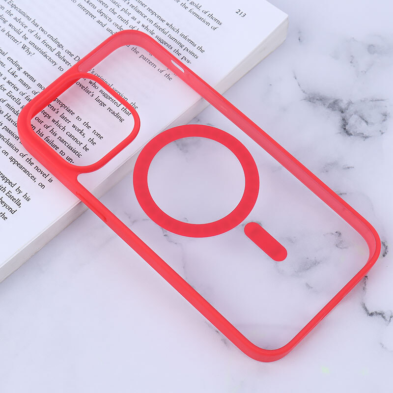 قاب PC مگ سیف آیفون iPhone 14 Pro Max دور رنگی