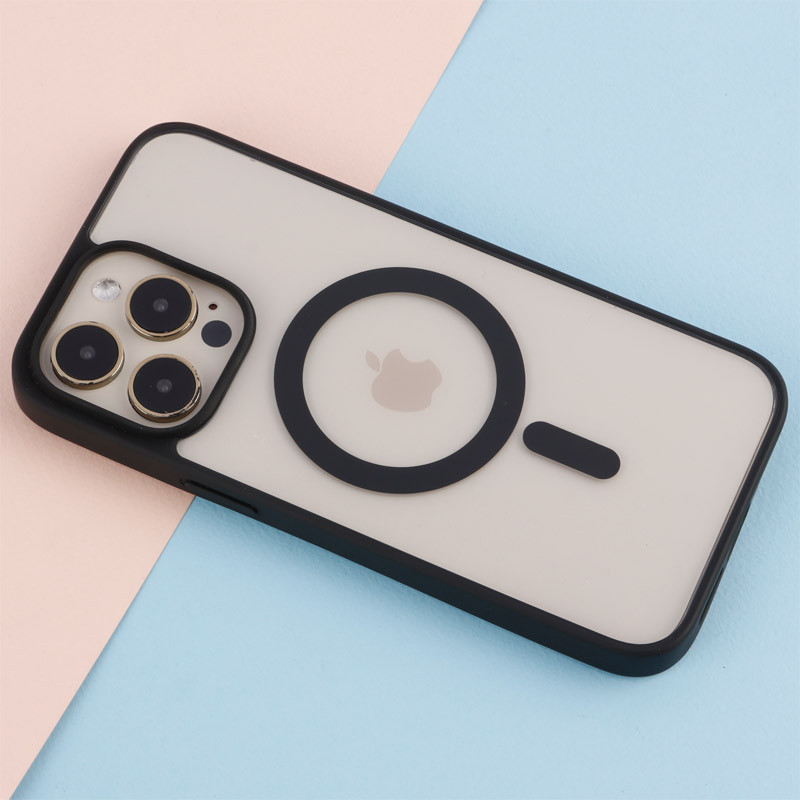 قاب PC مگ سیف آیفون iPhone 14 Pro Max دور رنگی