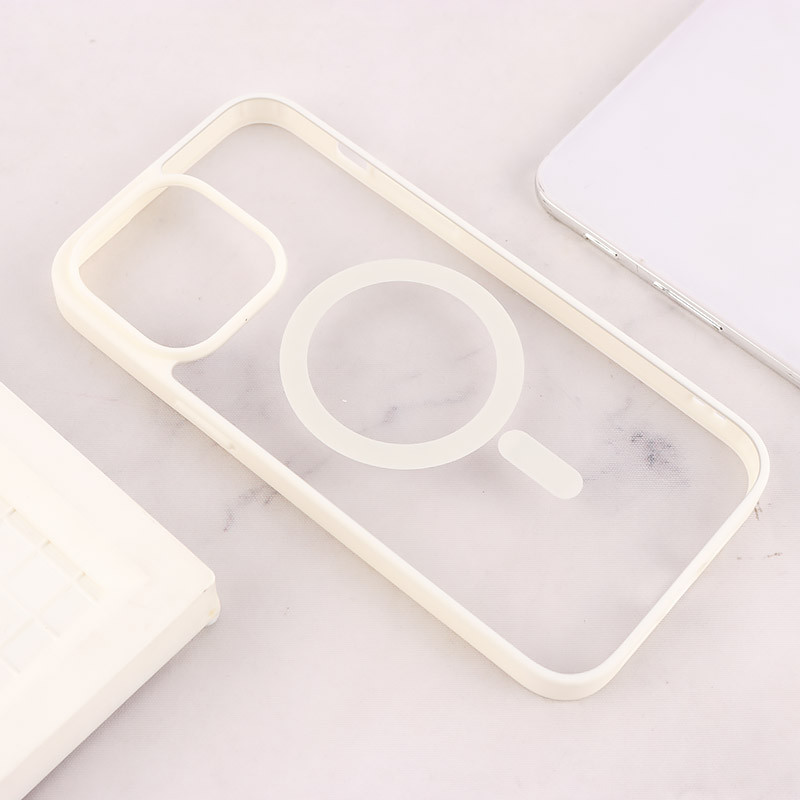 قاب PC مگ سیف آیفون iPhone 14 Pro Max دور رنگی