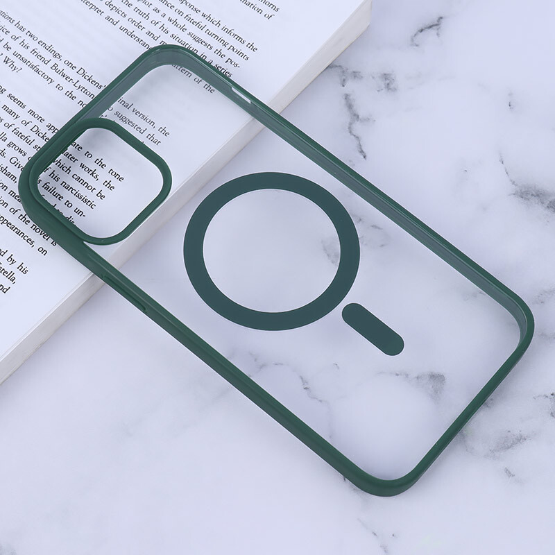 قاب PC مگ سیف آیفون iPhone 12 Pro Max دور رنگی