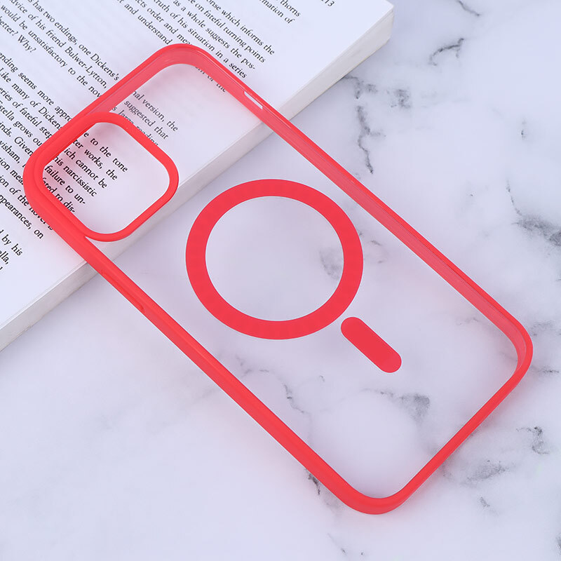 قاب PC مگ سیف آیفون iPhone 12 Pro Max دور رنگی
