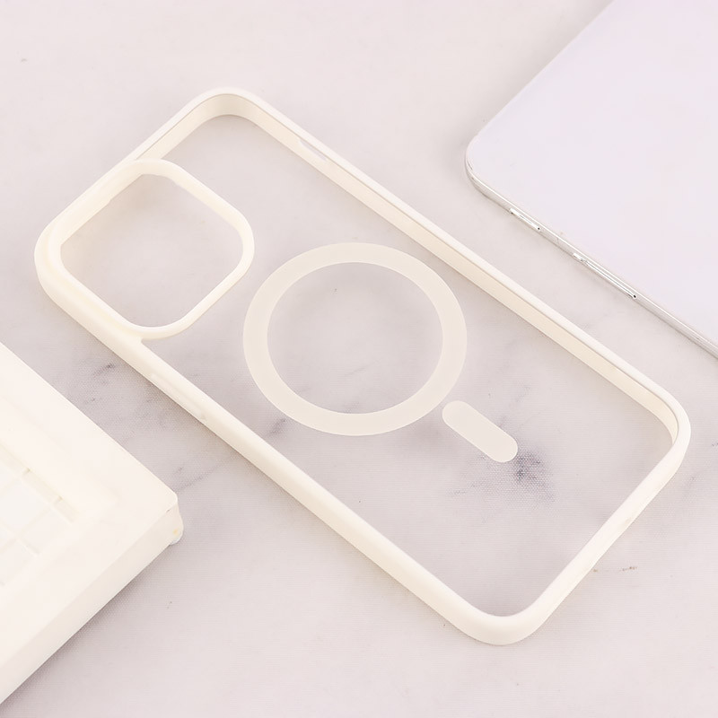 قاب PC مگ سیف آیفون iPhone 15 Pro Max دور رنگی