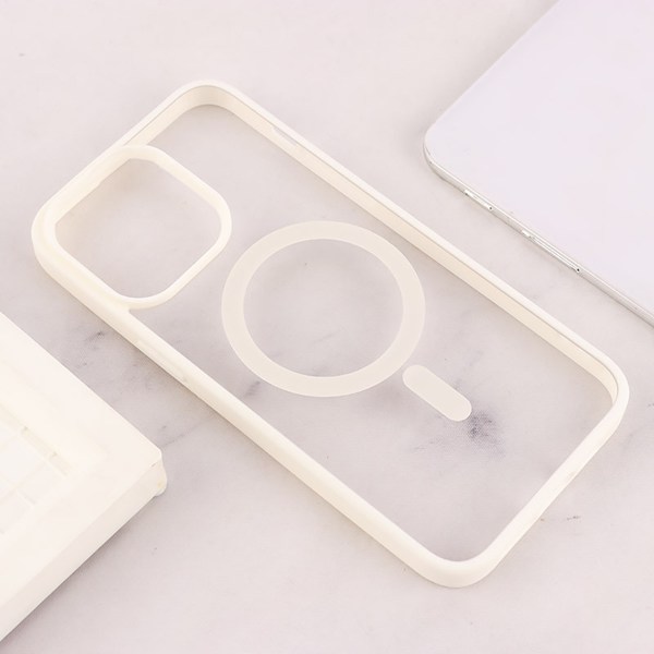 قاب PC مگ سیف آیفون iPhone 15 Pro Max دور رنگی