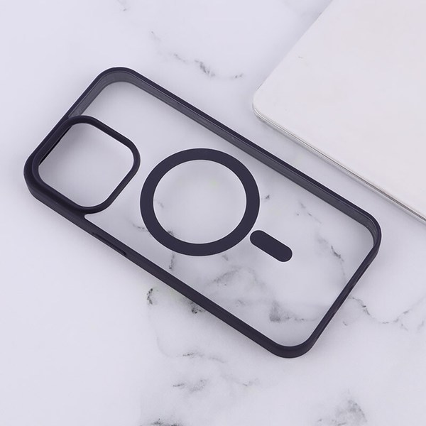 قاب PC مگ سیف آیفون iPhone 15 Pro Max دور رنگی