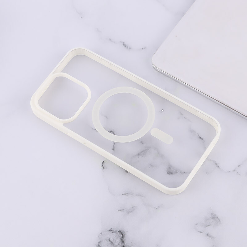 قاب PC مگ سیف آیفون iPhone 15 Pro Max دور رنگی