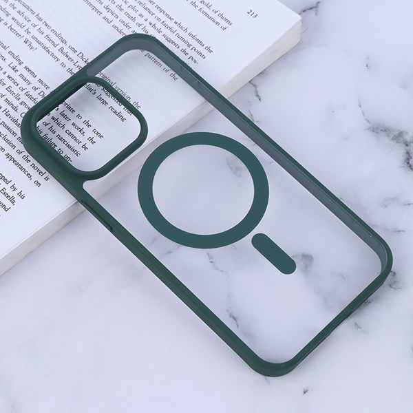 قاب PC مگ سیف آیفون iPhone 15 Pro Max دور رنگی