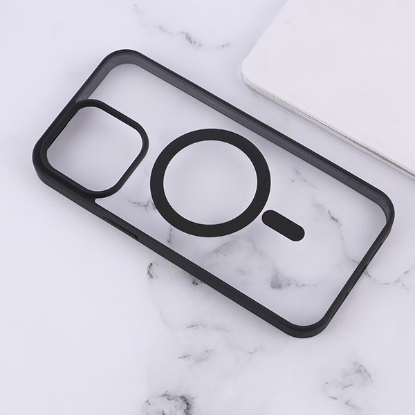 قاب PC مگ سیف آیفون iPhone 15 Pro Max دور رنگی