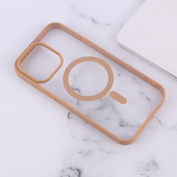 قاب PC مگ سیف آیفون iPhone 15 Pro Max دور رنگی
