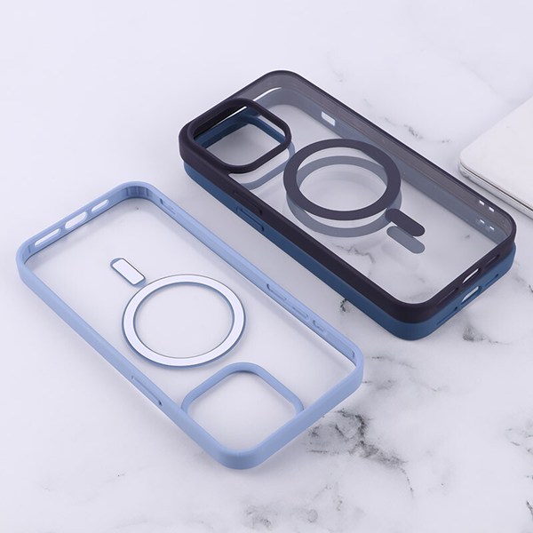 قاب PC مگ سیف آیفون iPhone 15 Pro Max دور رنگی