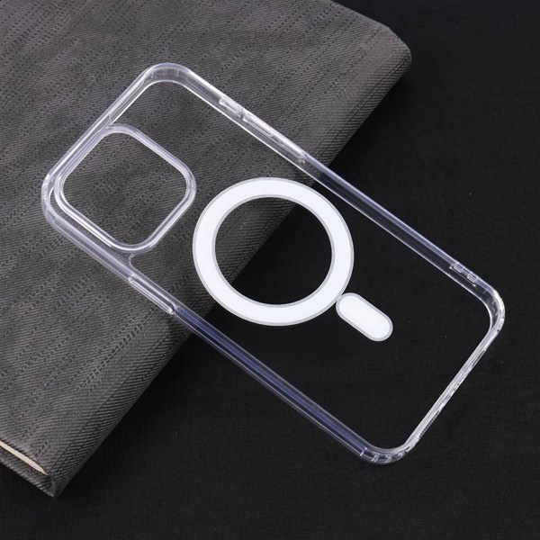 قاب ضد ضربه Clear Case Magnetic مگ سیف iPhone 15 Pro Max