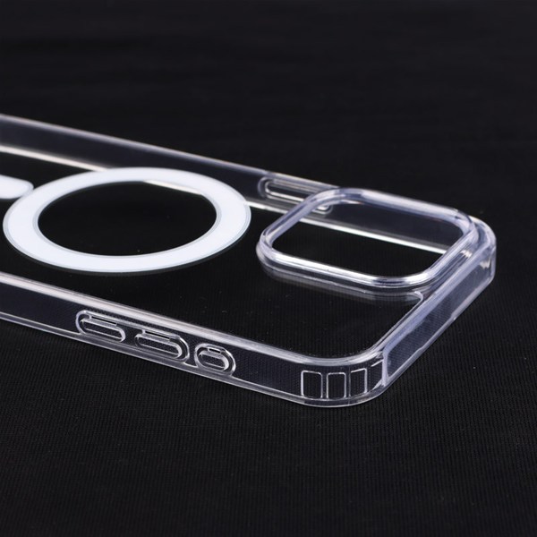 قاب ضد ضربه Clear Case Magnetic مگ سیف iPhone 15 Pro Max