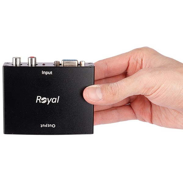 تبدیل VGA / Audio به HDMI رویال Royal