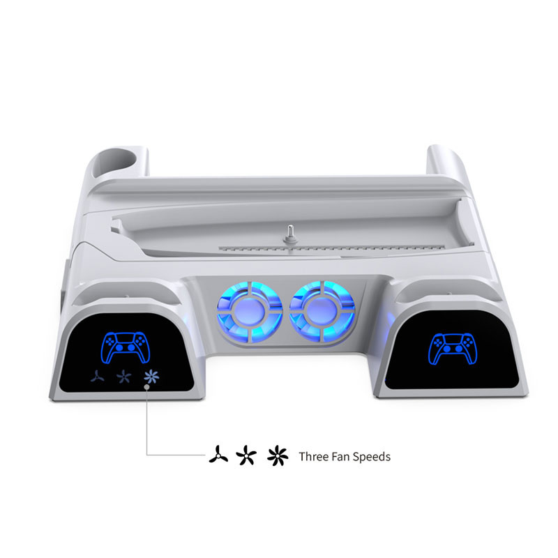 خنک کننده و شارژر دسته PS5/PS5 Slim دابی P-5 TP5-3532B