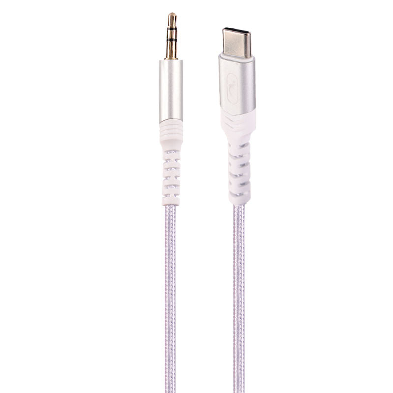 کابل تبدیل Type-C به AUX اسکای دلفین SR29 طول 1 متر