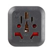 تبدیل برق 3 به 2 مدیا نور SH 1059 کد 2