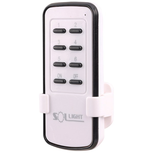 ریموت کنترل روشنایی 220 ولت 6 کانال Sollight