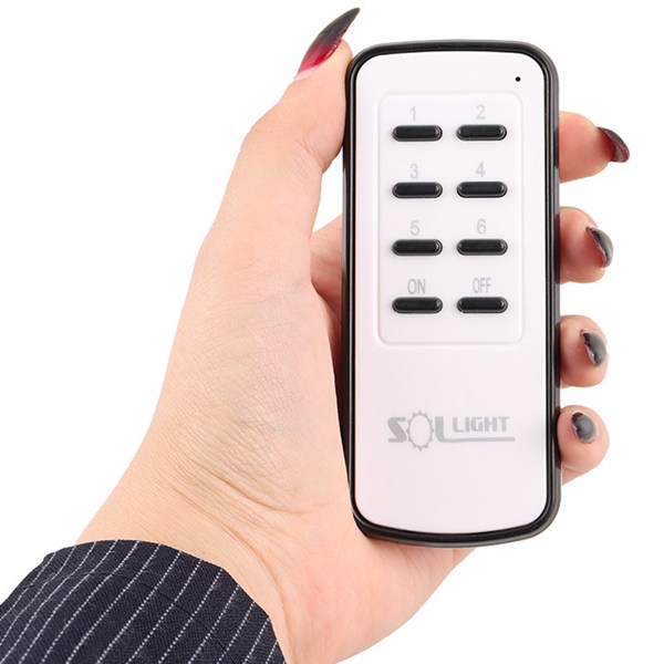 ریموت کنترل روشنایی 220 ولت 6 کانال Sollight