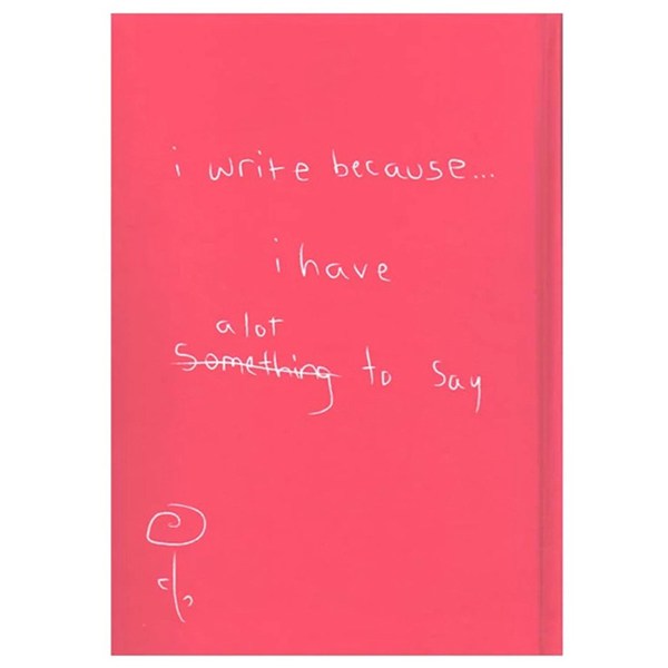 دفتر 100 برگ طرح I Write دات نوت