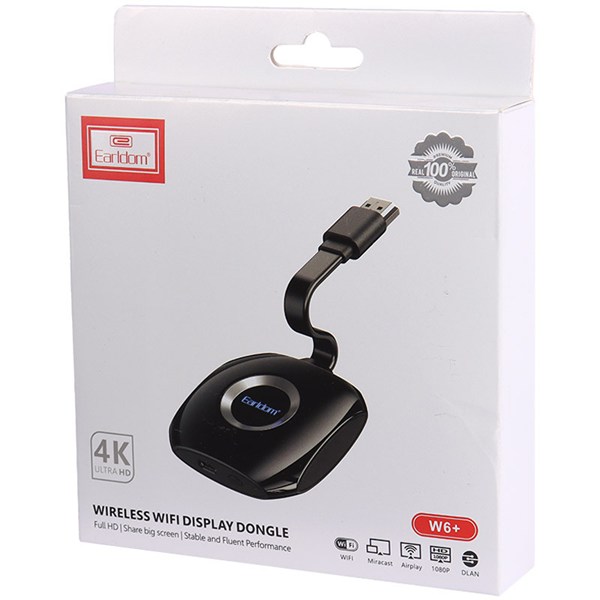 دانگل HDMI ارلدام ET-W6+ 4K