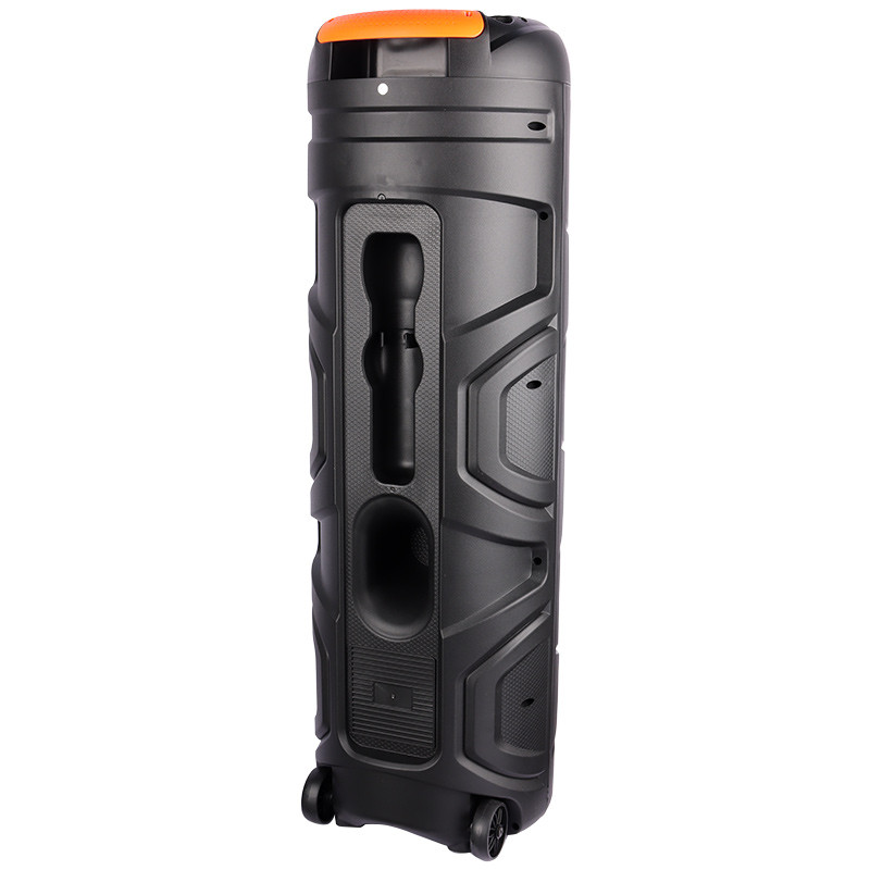 اسپیکر چمدانی بلوتوثی رم و فلش خور Sing-E ZQS8302 + میکروفون و ریموت کنترل