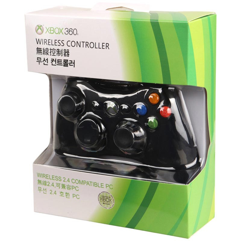 دسته بازی بی سیم Microsoft Xbox 360 High Copy + دانگل