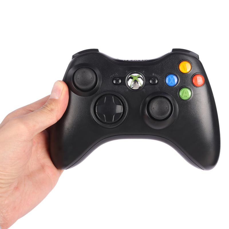 دسته بازی بی سیم Microsoft Xbox 360 High Copy + دانگل