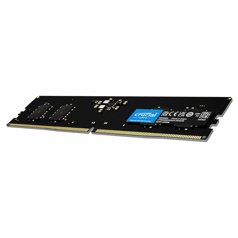 رم کامپیوتر کروشیال U-DIMM DDR5 8GB Single 4800MHz CL40
