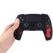 روکش دسته بازی PS5 طرح Resident Evil زمینه قرمز مشکی کد 2
