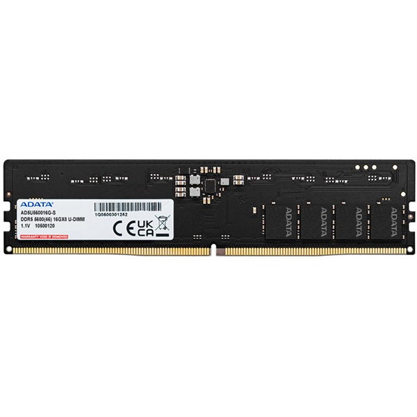 رم کامپیوتر ای دیتا U-DIMM DDR5 16GB Single 5600MHz CL46