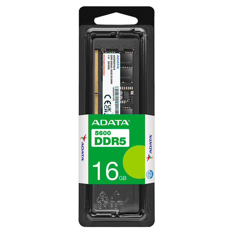رم کامپیوتر ای دیتا U-DIMM DDR5 16GB Single 5600MHz CL46
