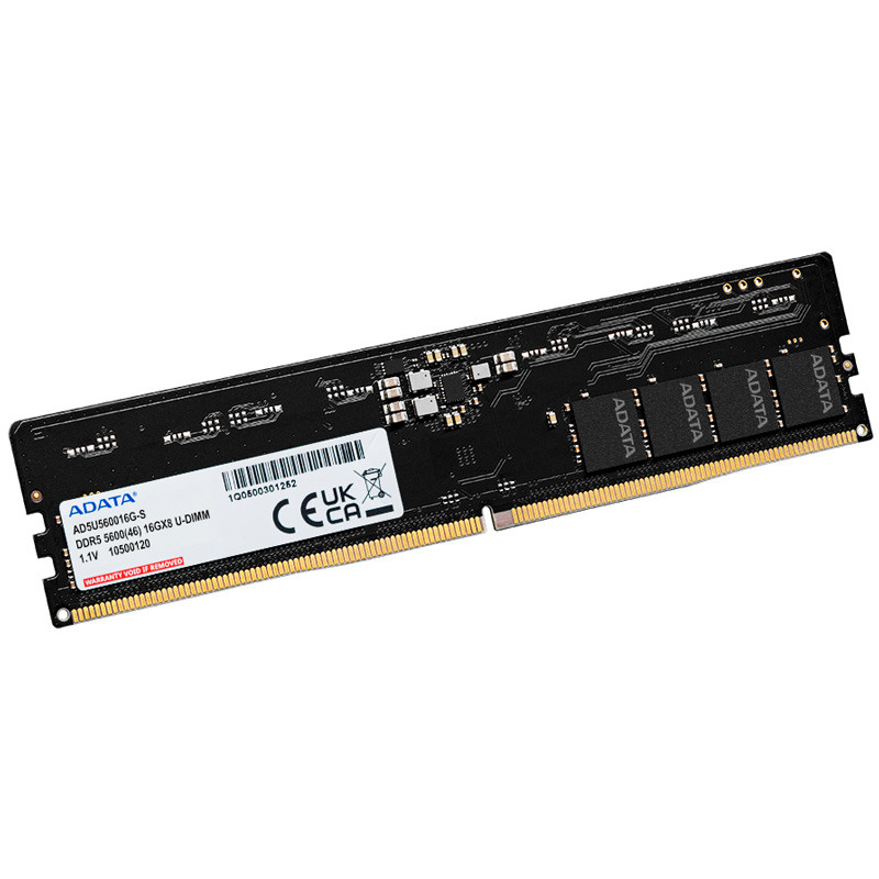 رم کامپیوتر ای دیتا U-DIMM DDR5 16GB Single 5600MHz CL46