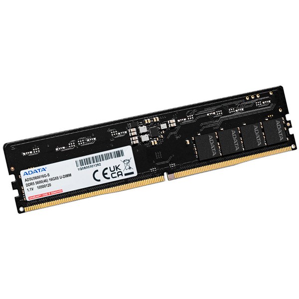 رم کامپیوتر ای دیتا U-DIMM DDR5 16GB Single 5600MHz CL46