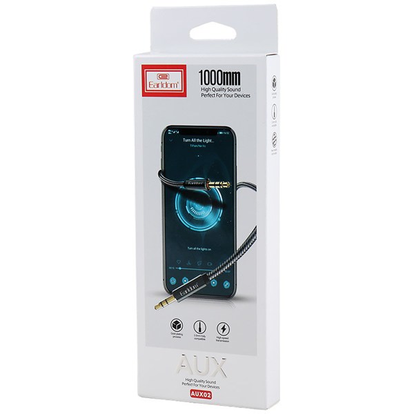 کابل AUX ارلدام ET-AUX02 طول 1 متر