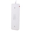 چند راهی 3 خانه ارت دار ارلدام ES-SC10 با کابل 2 متری + شارژر USB و Type-C