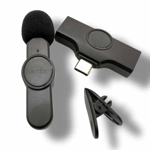 میکروفون یقه ای بی سیم ارلدام ET-MC3C Type-C