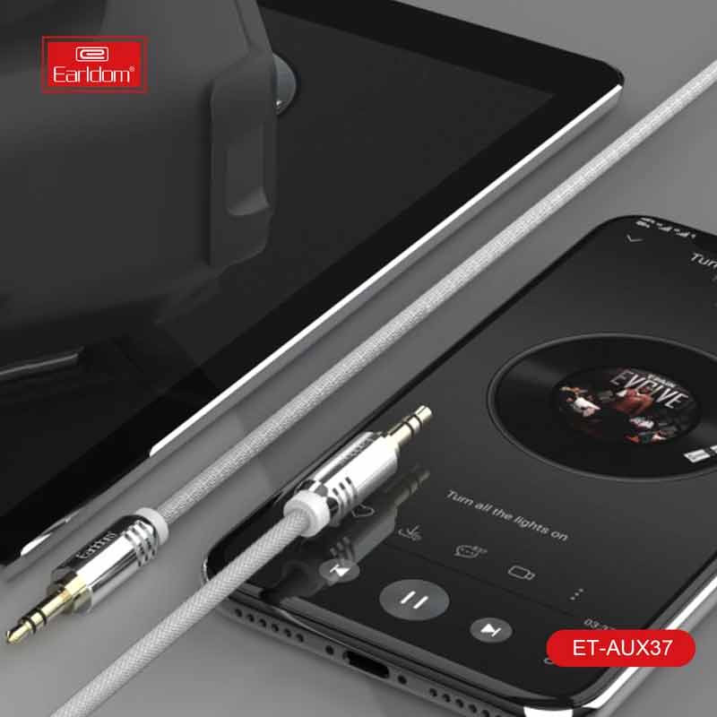کابل AUX ارلدام ET-AUX37 طول 1.5 متر