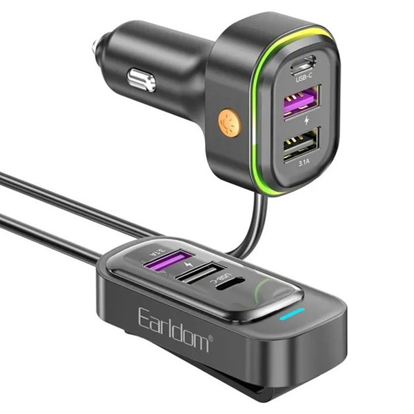 شارژر فندکی 66 وات ارلدام ES-CC26