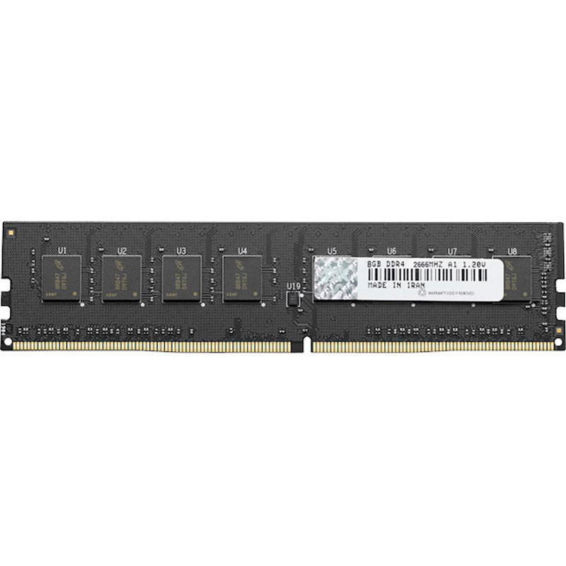 رم کامپیوتر فدک A1 DDR4 8GB Single 2666MHz CL19