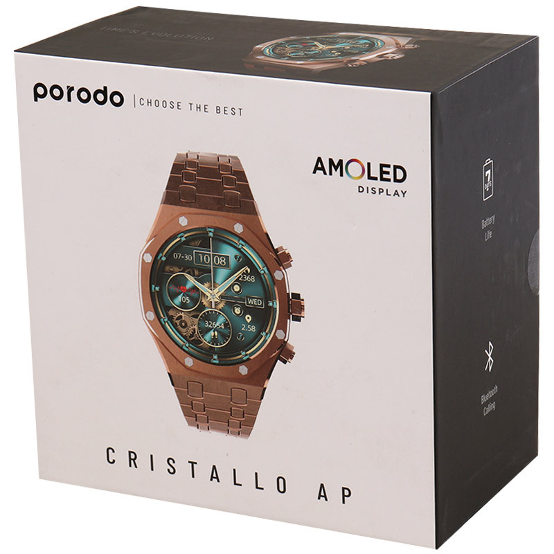 ساعت هوشمند پرودو Porodo Pd-Cristalloap
