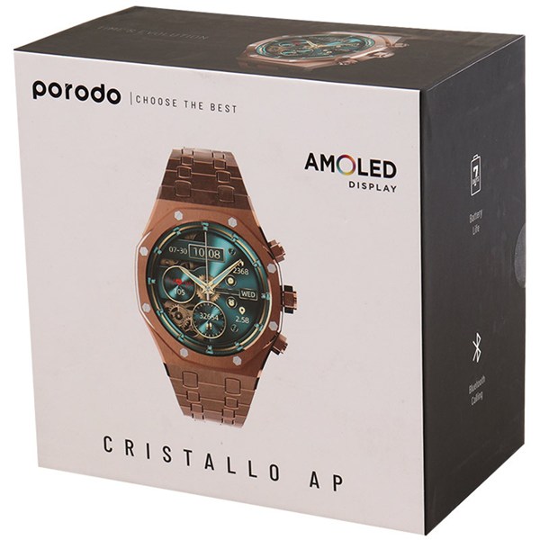 ساعت هوشمند پرودو Porodo Pd-Cristalloap