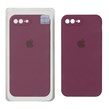 قاب سیلیکونی پاک کنی اورجینال Master Quality مدل Apple iPhone 7 Plus / iPhone 8 Plus - زرشکی (پک دار)