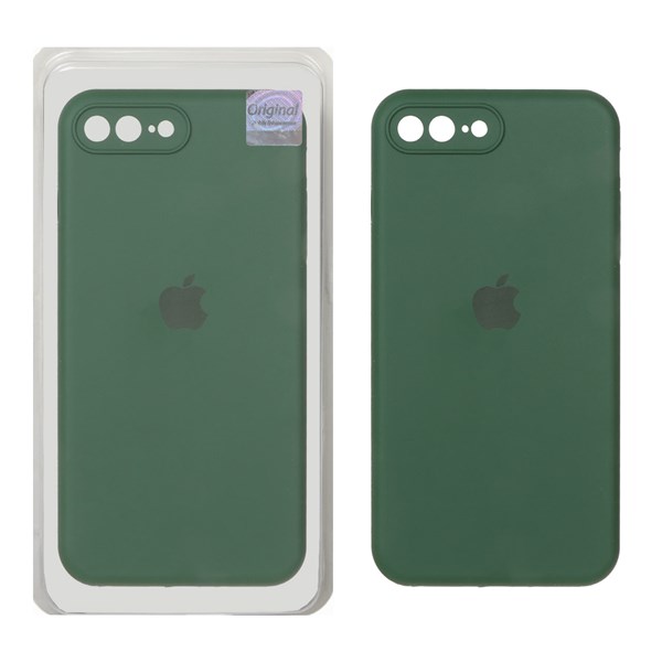 قاب سیلیکونی پاک کنی اورجینال Master Quality مدل Apple iPhone 7 Plus / iPhone 8 Plus - سبز (پک دار)