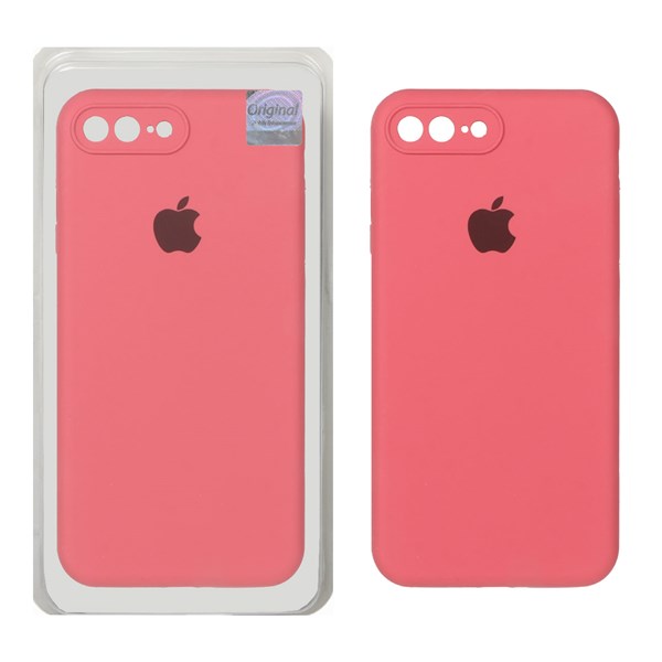 قاب سیلیکونی پاک کنی اورجینال Master Quality مدل Apple iPhone 7 Plus / iPhone 8 Plus - هلویی (پک دار)